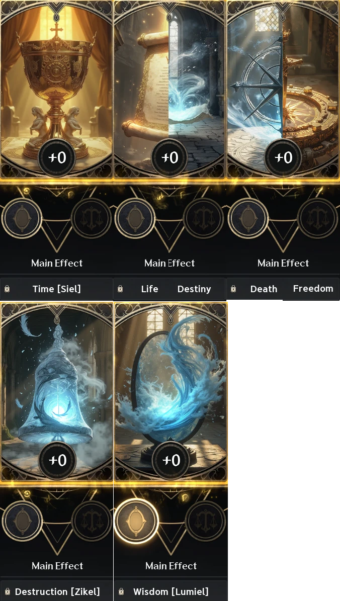 Captura de tela do AION 2: 5-Card Setup